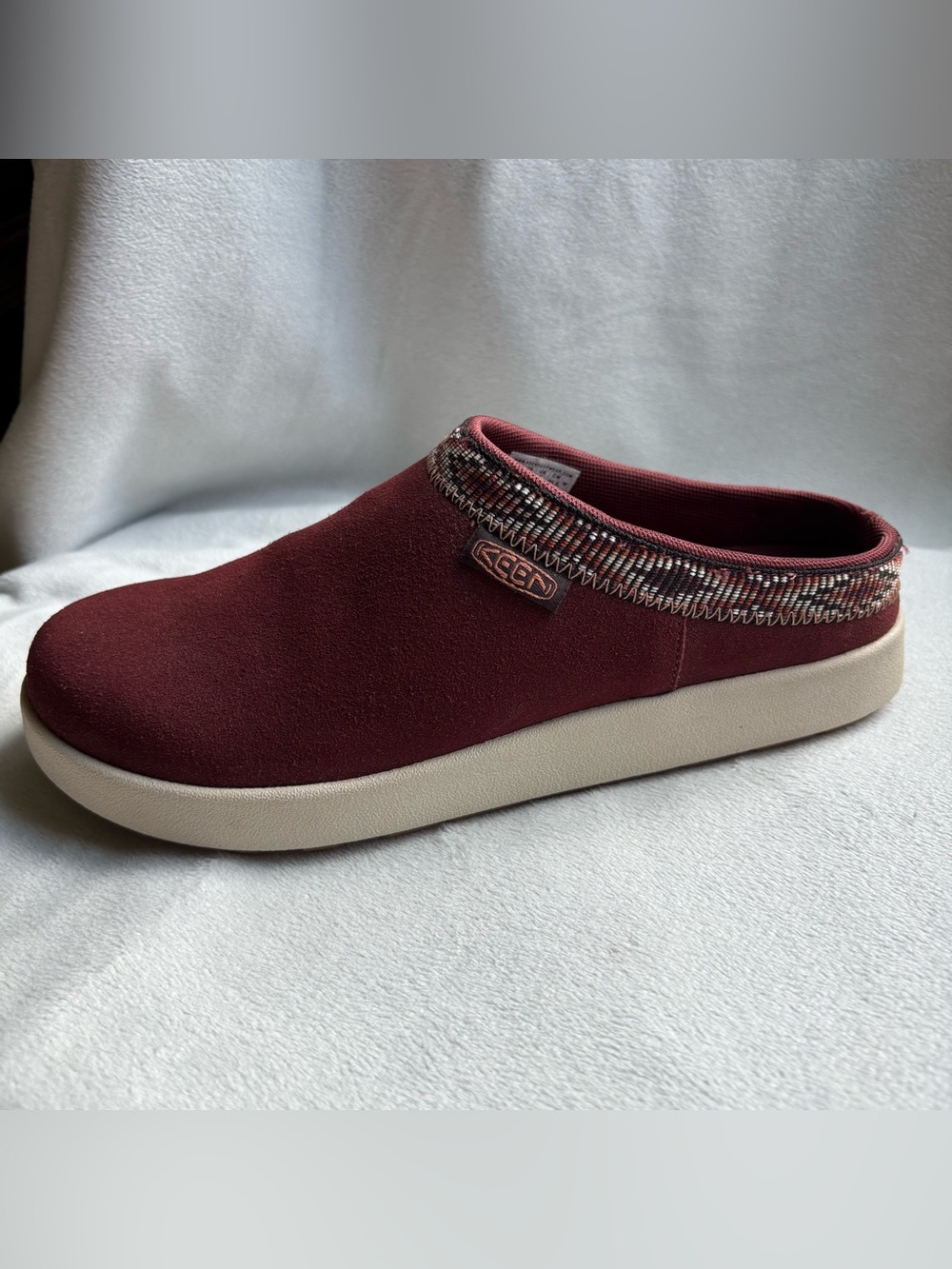 Keen Women's Elle Suede Mule in Andorra Birch W8.5 US - Picture 7 of 13